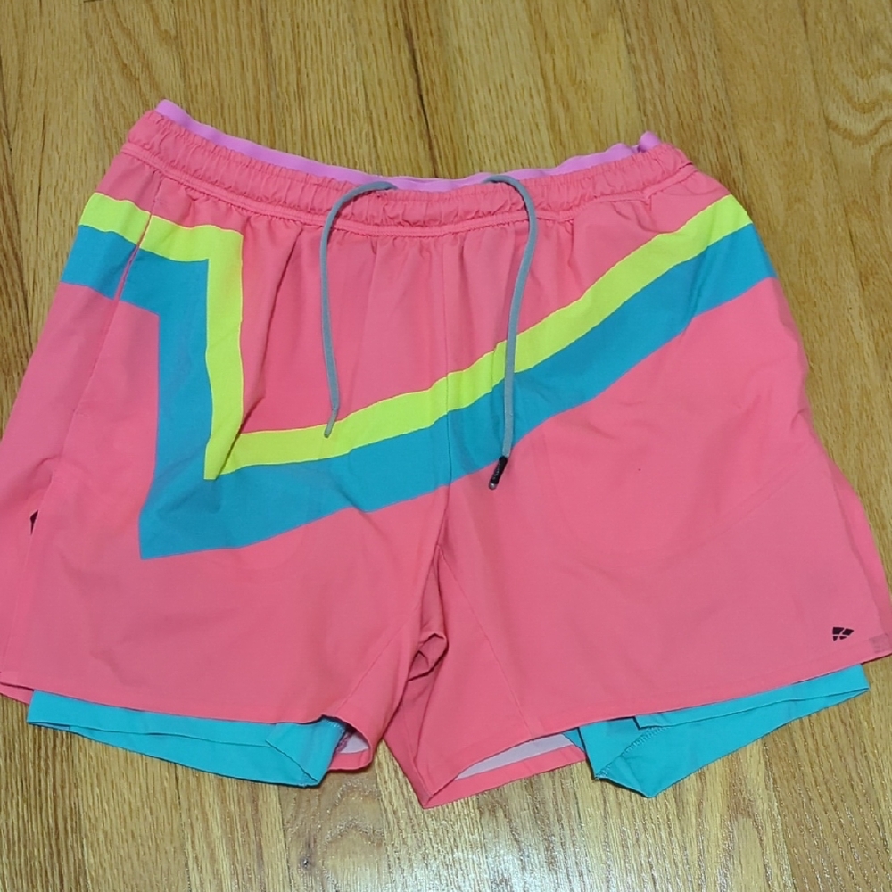 Chubbies Pink and Blue Ultimate Training Shorts
